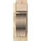 Ekena Millwork Funston Block Rough Sawn Outlooker, Douglas Fir, 6"W x 16"D x 16"H OUT06X16X16FST05RDF - alternate 4